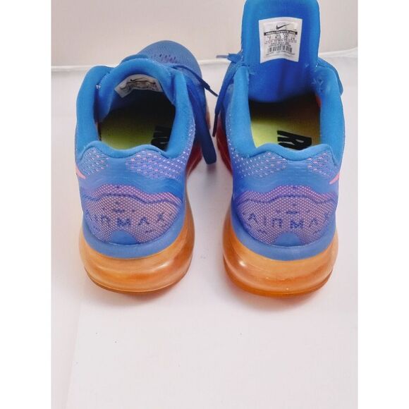 Nike‎ Air Max 2014 Blue Pink Running Shoes 621078-400 Women's - US Sz 7 - UK 4.5 - Picture 5 of 6
